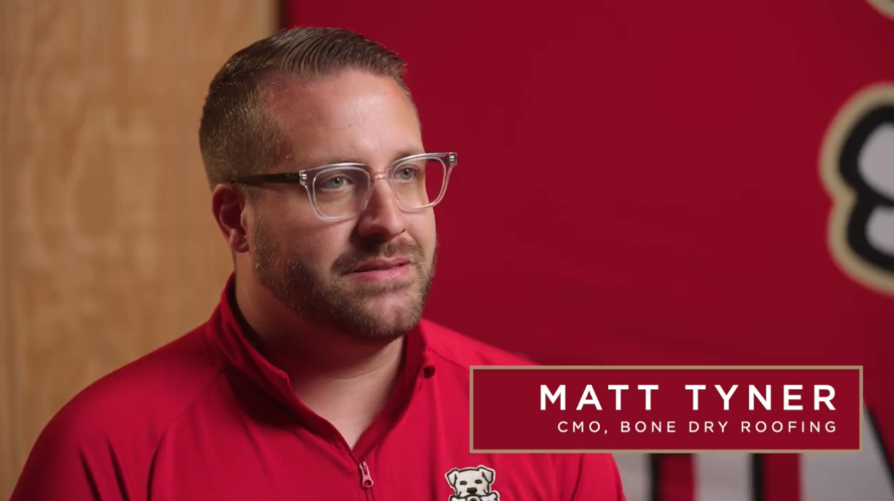 Matt Tyner - CMO, Bone Dry Roofing