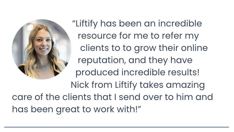 RYNO Liftify Testimonial Sarah Staats